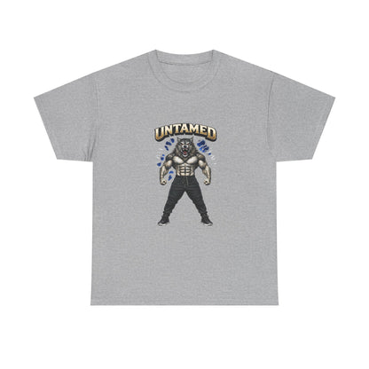 Untamed Beast Graphic Tee — Muscle Mask Creature Fitness Shirt   Gym