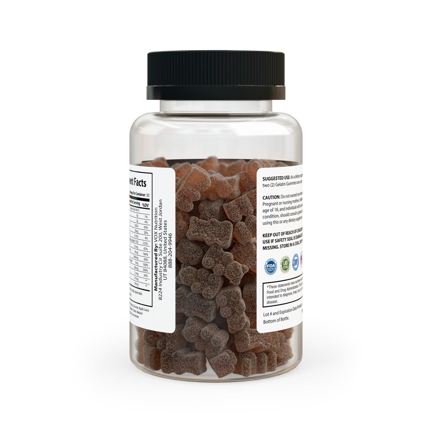Ranchbear Energy-Multivitamin Gummies for Adults (60 Gummies)