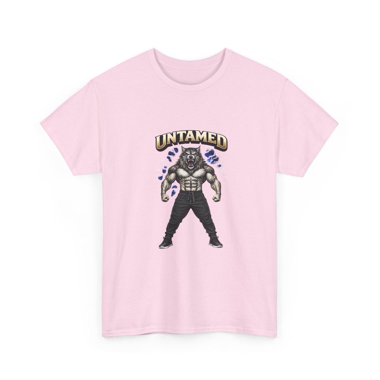 Untamed Beast Graphic Tee — Muscle Mask Creature Fitness Shirt   Gym