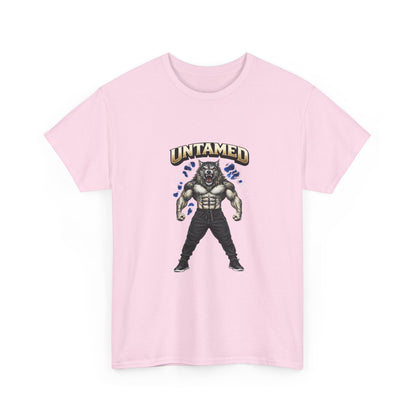 Untamed Beast Graphic Tee — Muscle Mask Creature Fitness Shirt   Gym