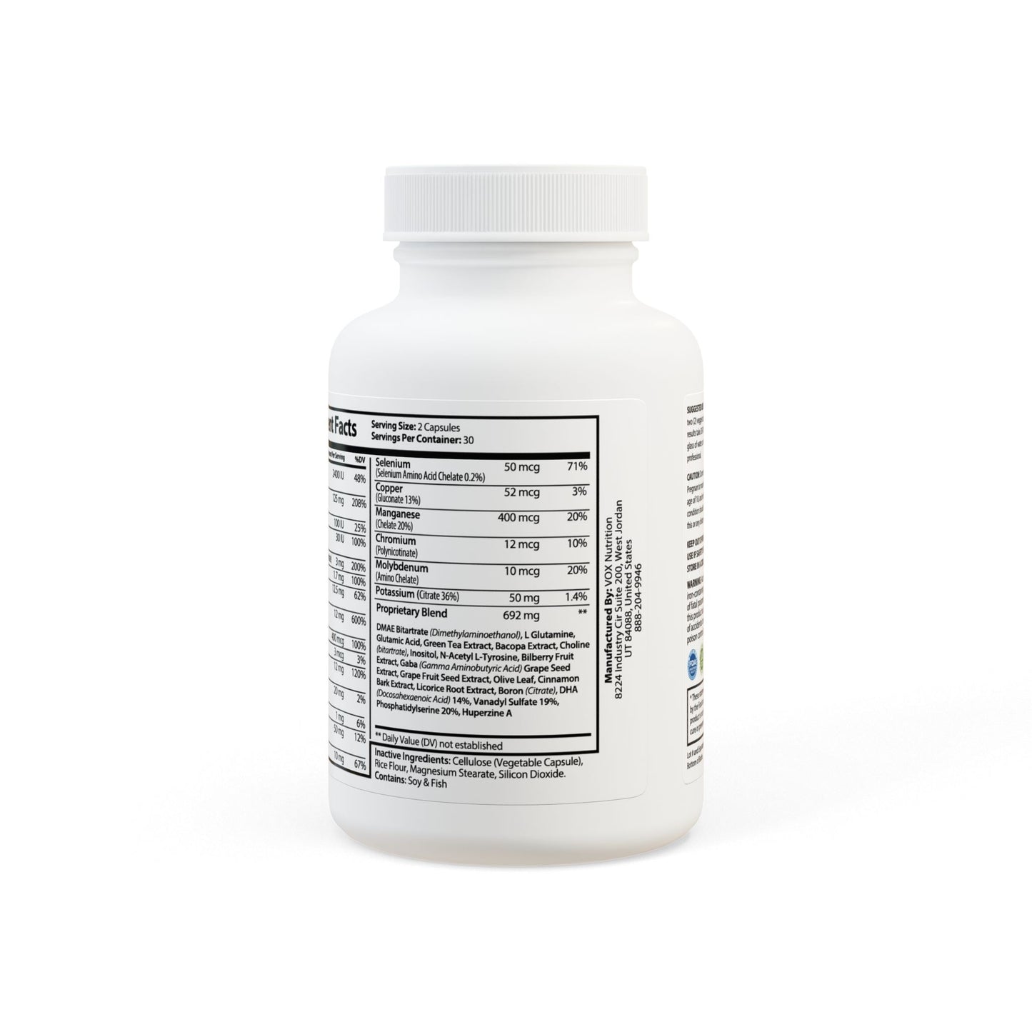 Apex Cognition Brain Support Complex (60 Capsules)