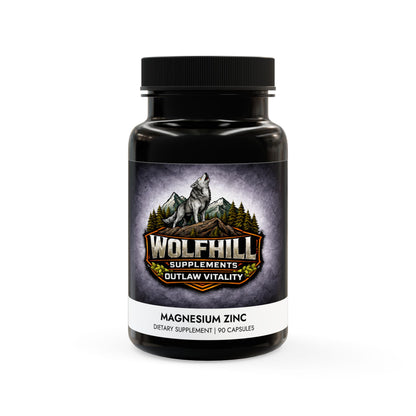 Outlaw Vitality Male Blend Complex Magnesium Zinc Supplement (90 Capsules)