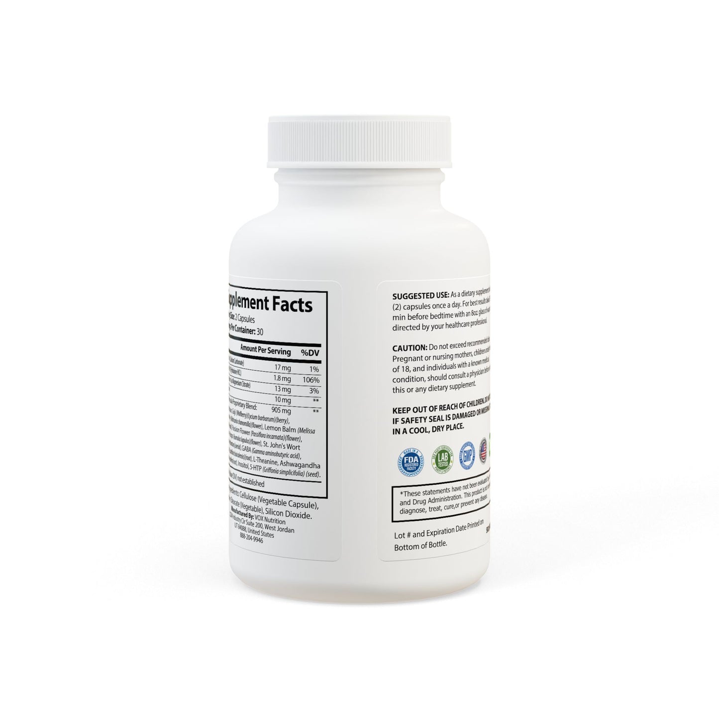 Dream Weaver-Sleep Supplement (60 Capsules)