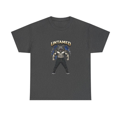 Untamed Beast Graphic Tee — Muscle Mask Creature Fitness Shirt   Gym