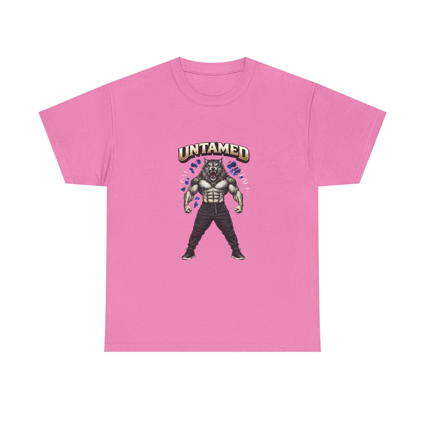Untamed Beast Graphic Tee — Muscle Mask Creature Fitness Shirt   Gym