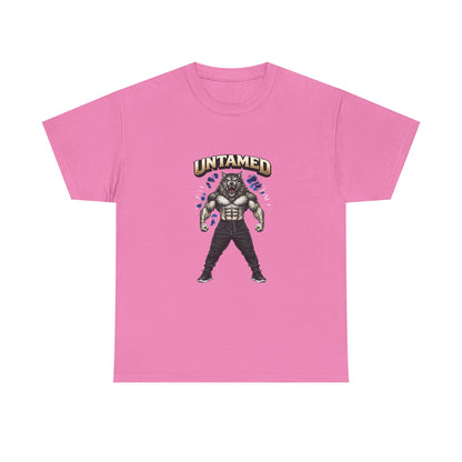 Untamed Beast Graphic Tee — Muscle Mask Creature Fitness Shirt   Gym
