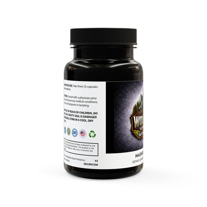 Outlaw Vitality Male Blend Complex Magnesium Zinc Supplement (90 Capsules)