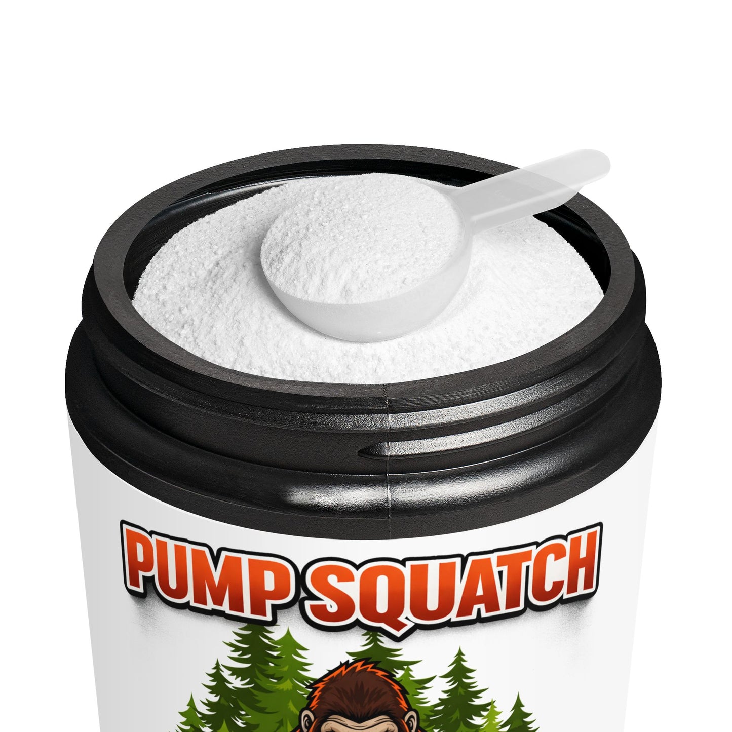 PUMPSQUATCH Pre-Workout Supplement by Untamed Fitness, Fruit Punch (204g, 7.1oz)
