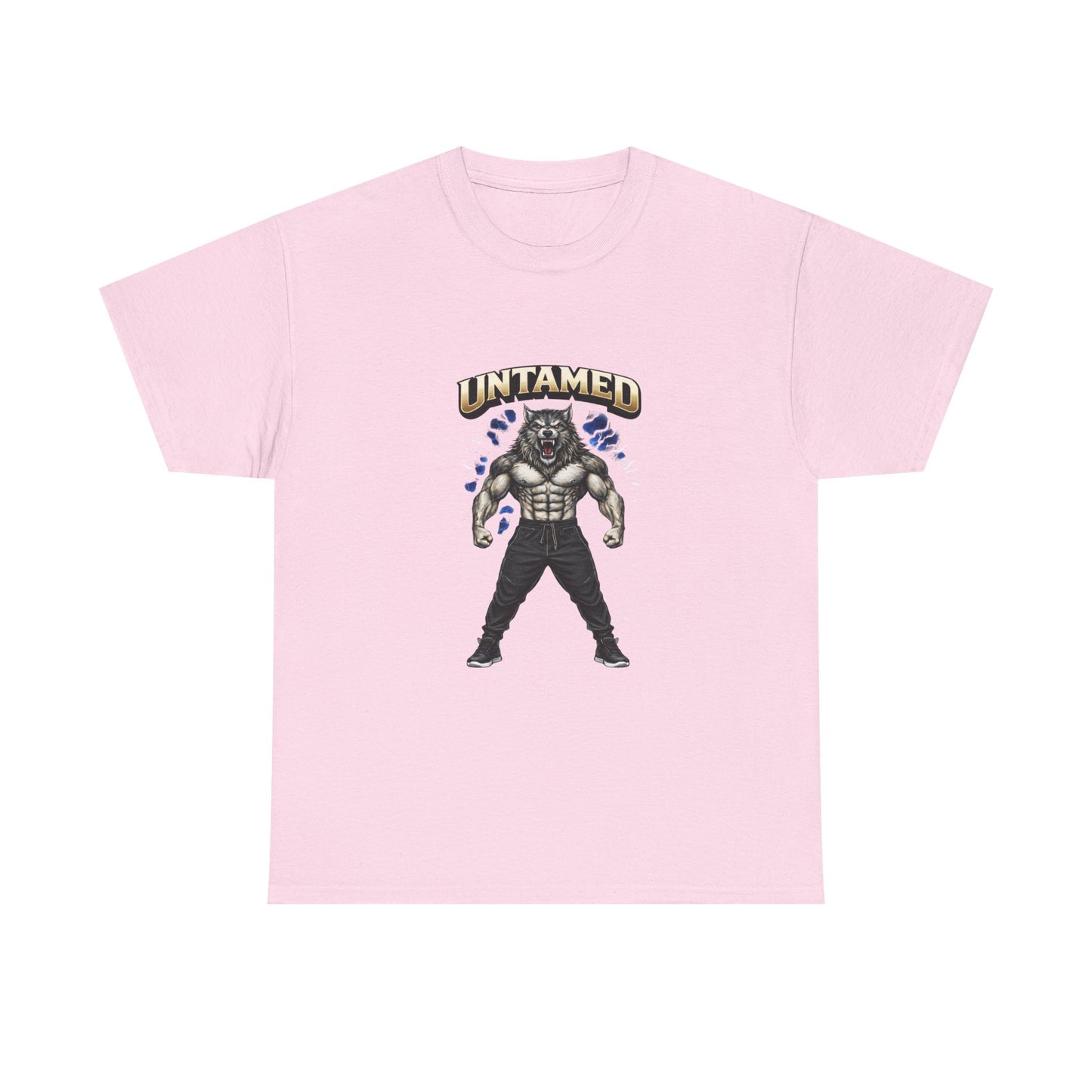 Untamed Beast Graphic Tee — Muscle Mask Creature Fitness Shirt   Gym