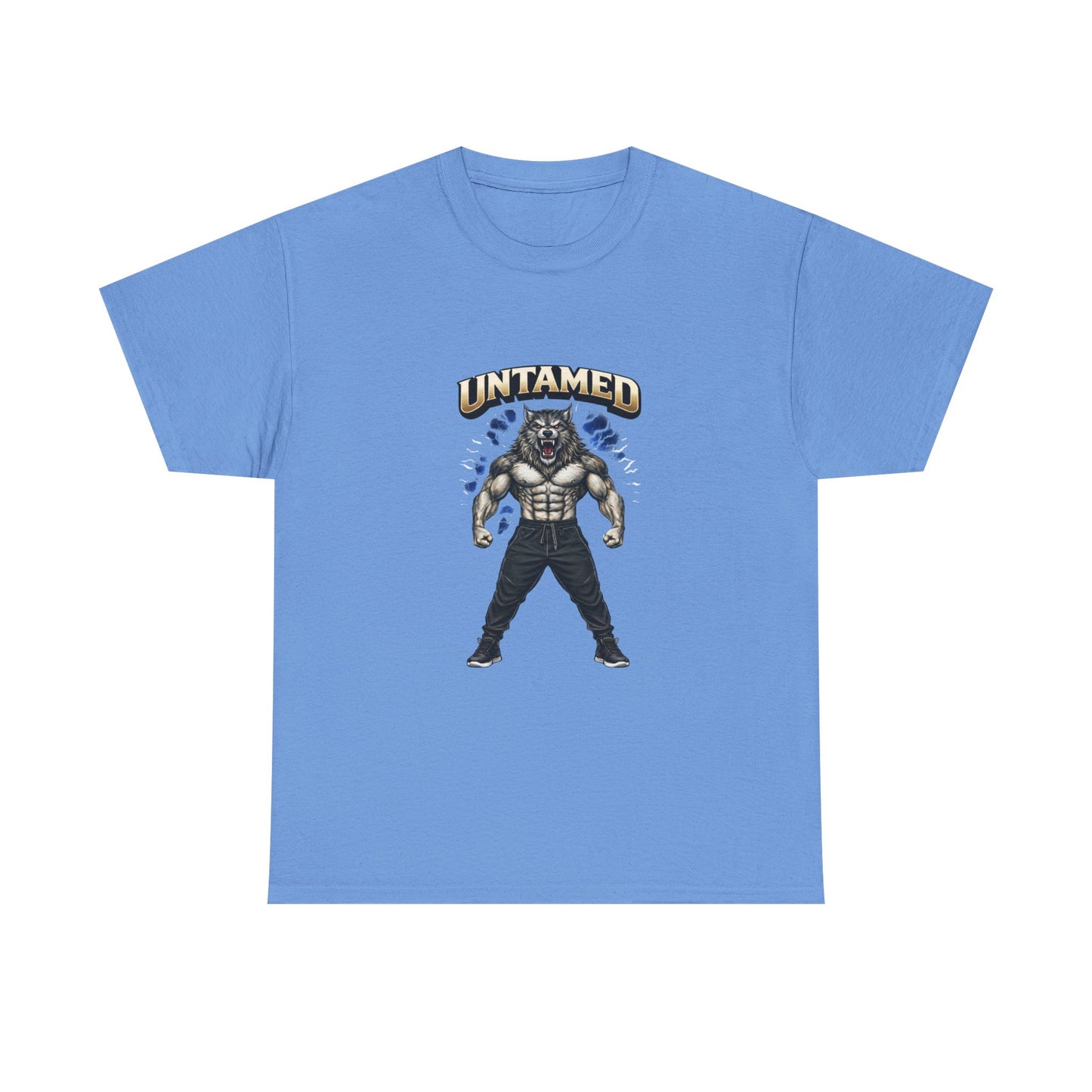 Untamed Beast Graphic Tee — Muscle Mask Creature Fitness Shirt   Gym