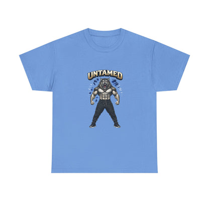 Untamed Beast Graphic Tee — Muscle Mask Creature Fitness Shirt   Gym