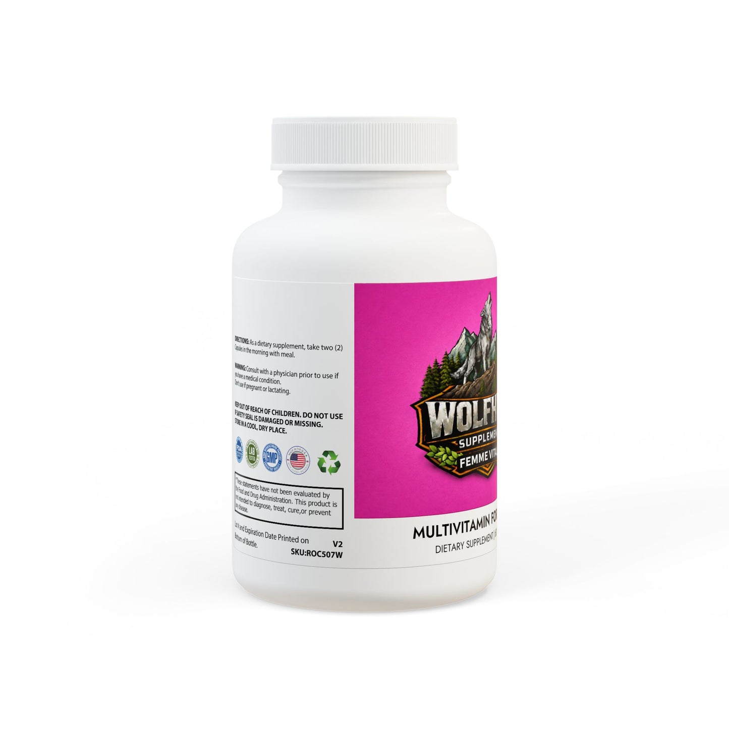 Femme Vitale Multivitamin for Women  (60 Capsules)