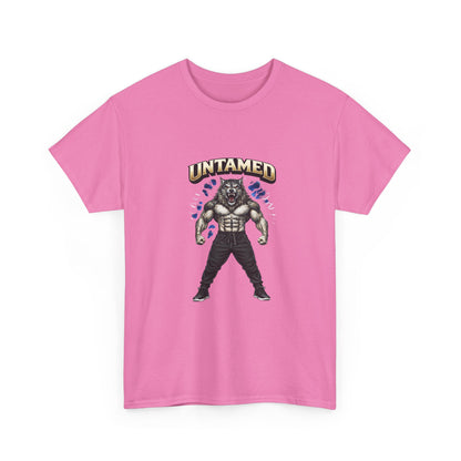 Untamed Beast Graphic Tee — Muscle Mask Creature Fitness Shirt   Gym
