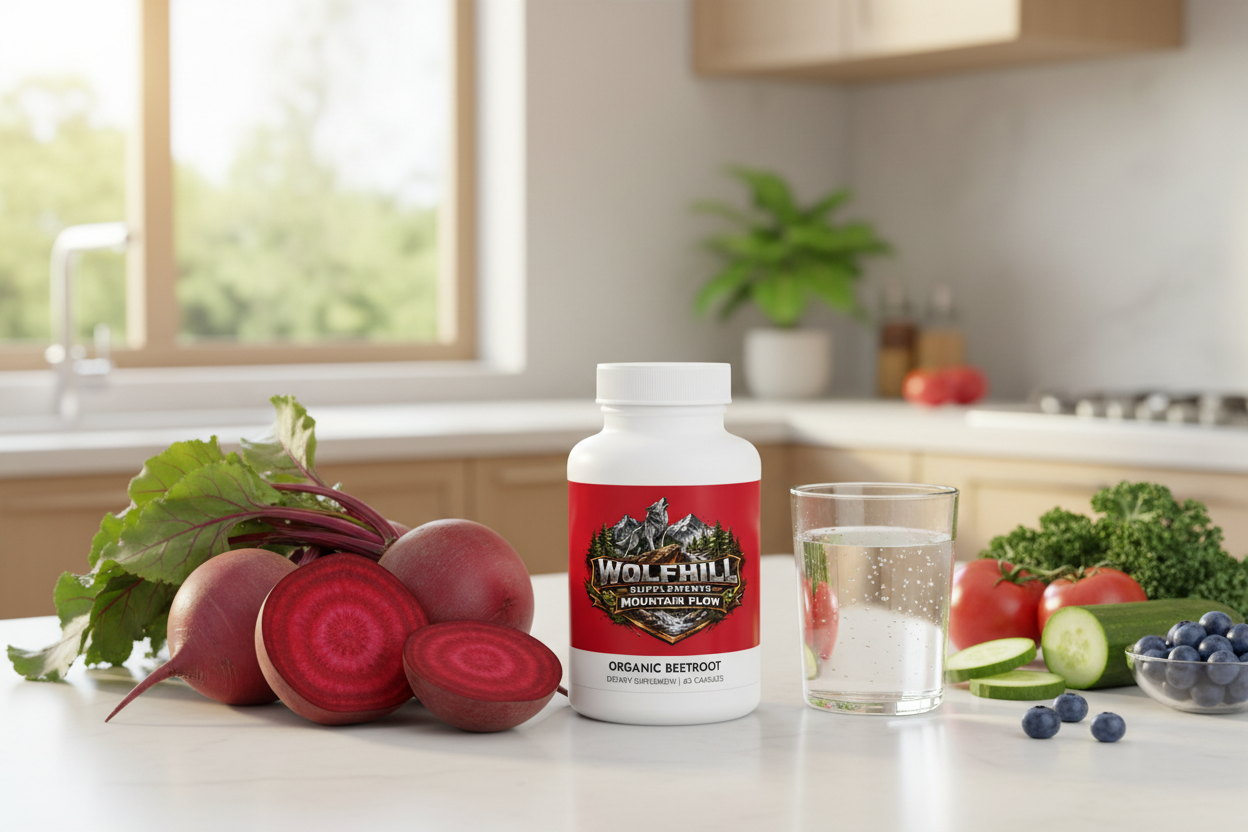 Mountain Flow with Fresh Beetroots
